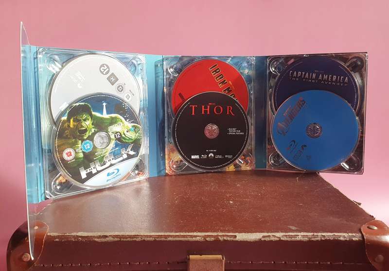 Marvel Avengers 6 Movie Collection Blu Ray Box Set ( Complete )