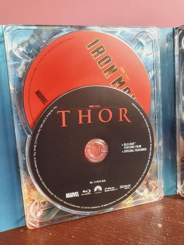Marvel Avengers 6 Movie Collection Blu Ray Box Set ( Complete )