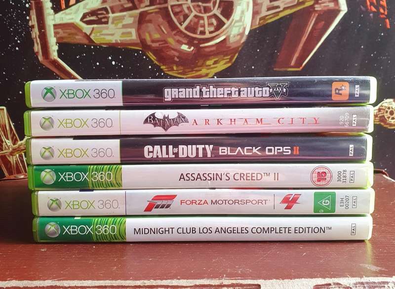 XBOX 360 Game Bundle 6x Games