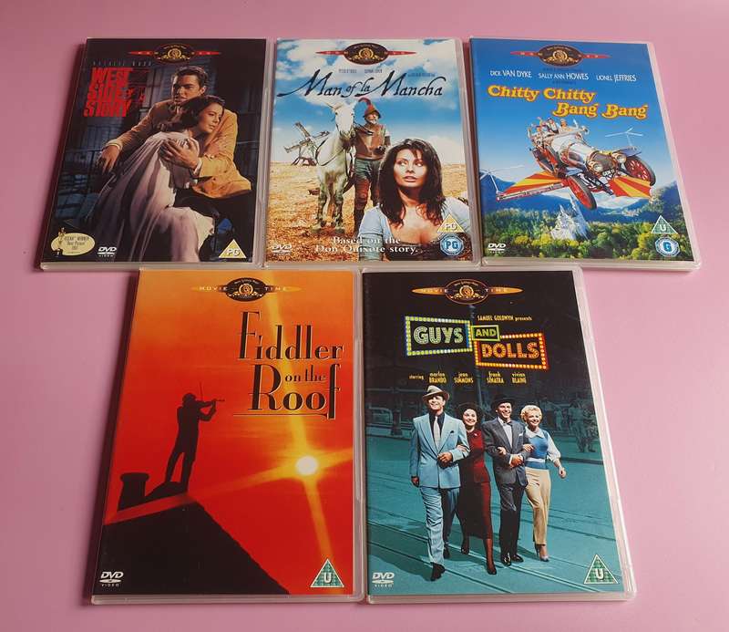 The Musicals Collection 5x Disc Box Set ( Complete )