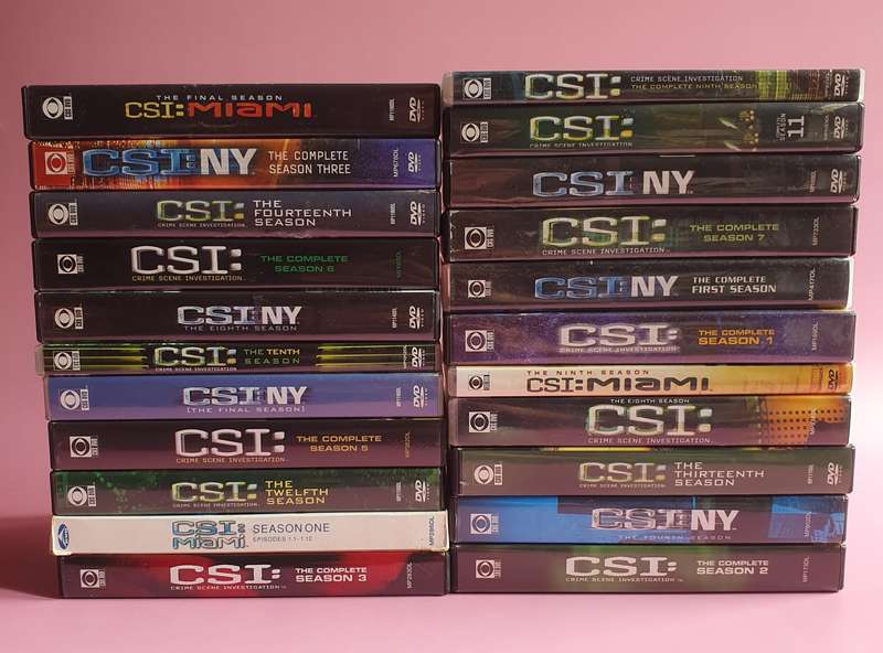 Large CSI DVD Collection