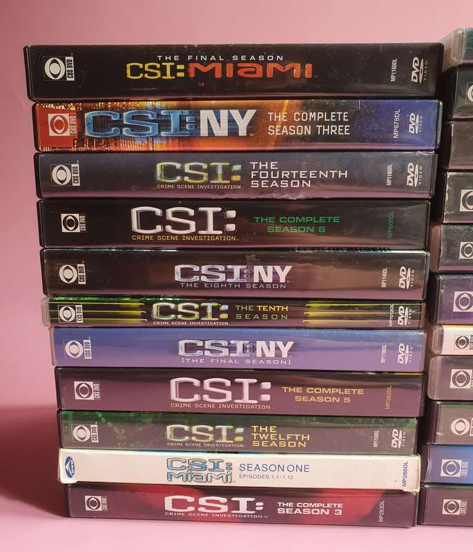 Large CSI DVD Collection