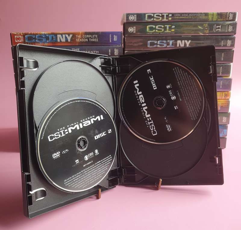 Large CSI DVD Collection