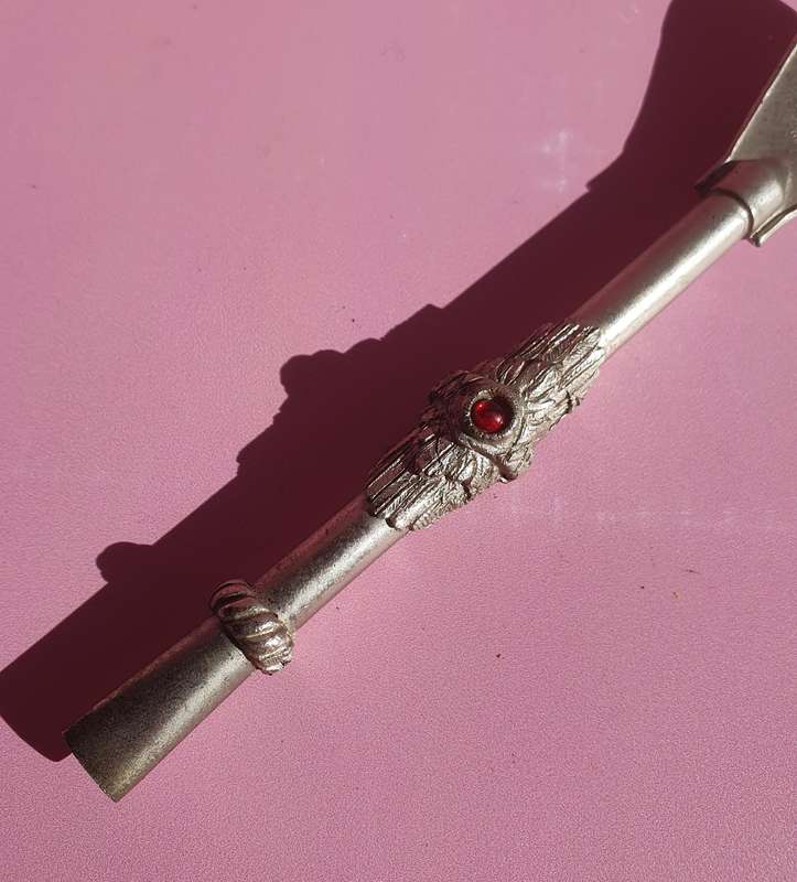 Vintage Arabic Metal Unique Tea Straw Spoon