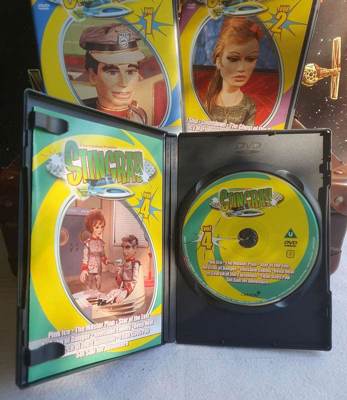 STINGRAY The Complete 5 Disc's Series DVD Box Set