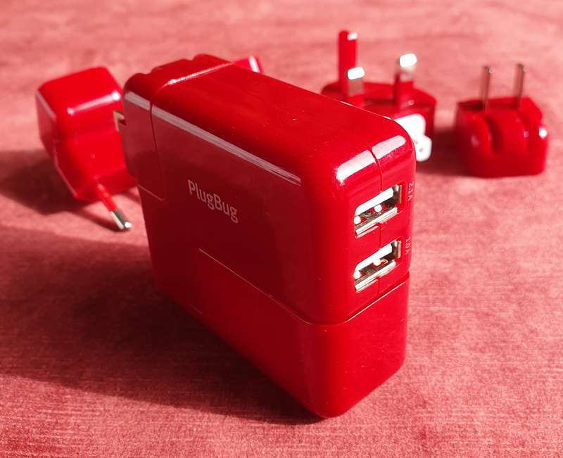 PlugBug Duo iPhone/iPad dual charger + MacBook Travel Adapter