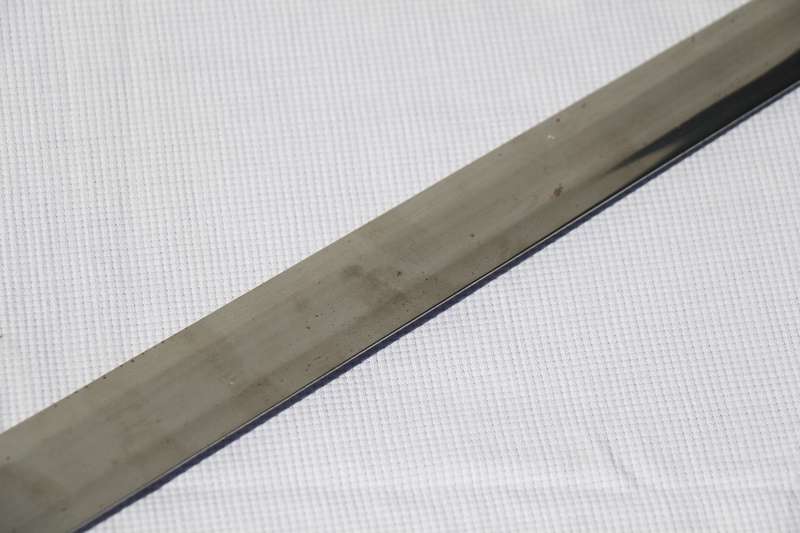 Vintage Long Metal Sword with Detailing