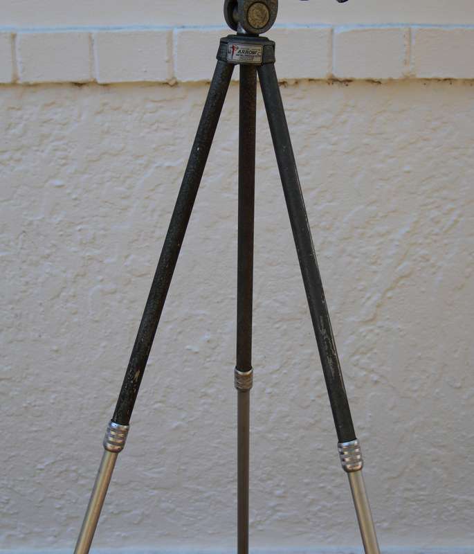 Vintage Tasco Telescope Achromatic Coated Lens Japan with Arrow Adjustable Tripod Chicago