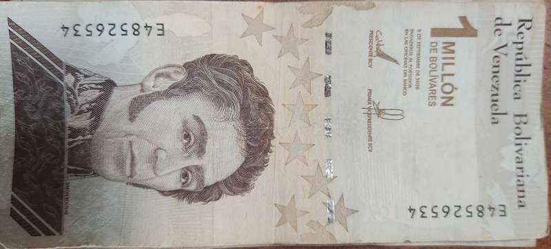 Venezuela 1 Millón Bolivar Note