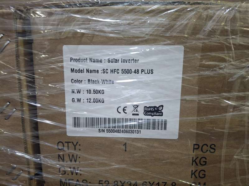 5.5KV Solar Carry Inverter SC HF 5500-48Plus