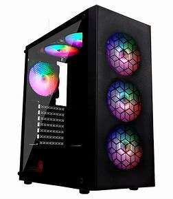 Raidmax X921 Black ATX, Micro-ATX, 6xARGB fans Mid-Tower Gaming Chassis