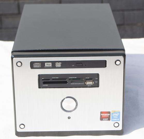 cube pc in the box.  intel core i5, 4th gen, 8gb ram, 120ssd+720gb hd, amd Radeon, win 11 pro, etc
