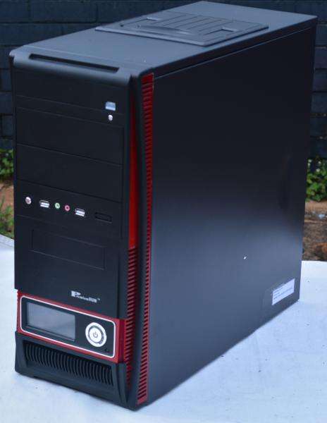 stylish desktop pc, intel core i3, 8gb ram, 500g hd, vga, dvdrw, win 11 Pro, etc