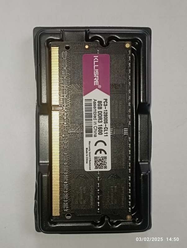 8GB DDR3 1600