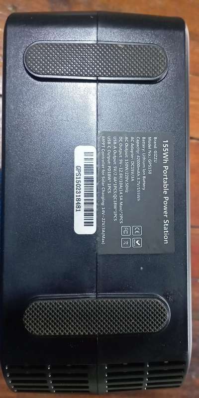 GIZZU 242Wh Portable Power Station 1 x 3 Prong SA Plug Point
