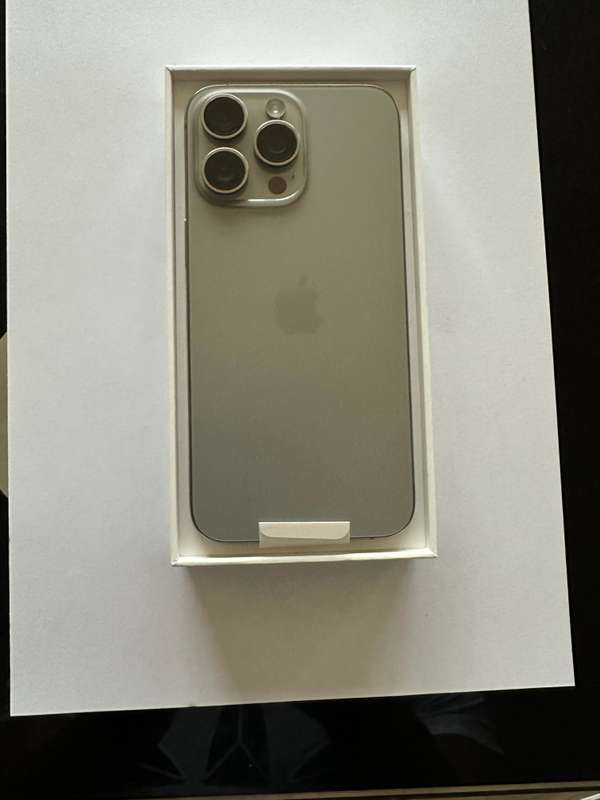 Apple iPhone 15 Pro Max 512GB - Including Impact Proof Cover and Screen Protector (Valued at R800)
