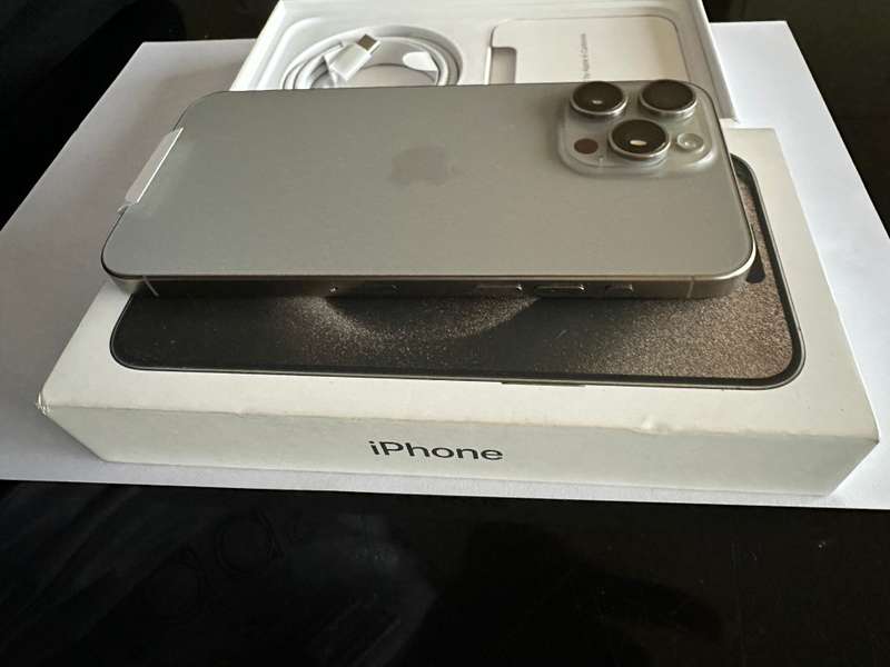 Apple iPhone 15 Pro Max 512GB - Including Impact Proof Cover and Screen Protector (Valued at R800)