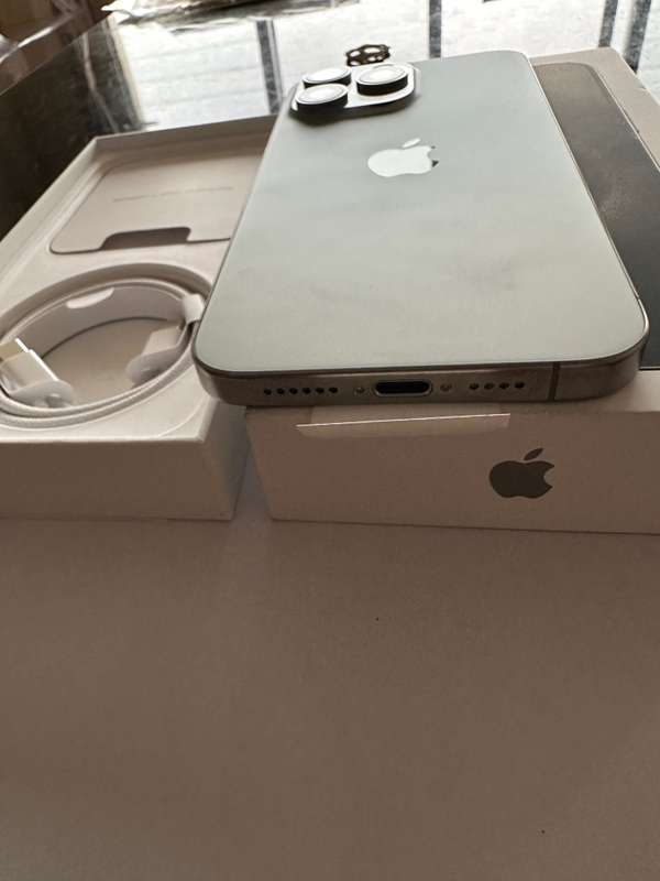 Apple iPhone 15 Pro Max 512GB - Including Impact Proof Cover and Screen Protector (Valued at R800)