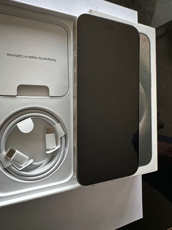 Apple iPhone 15 Pro Max 512GB - Including Impact Proof Cover and Screen Protector (Valued at R800)