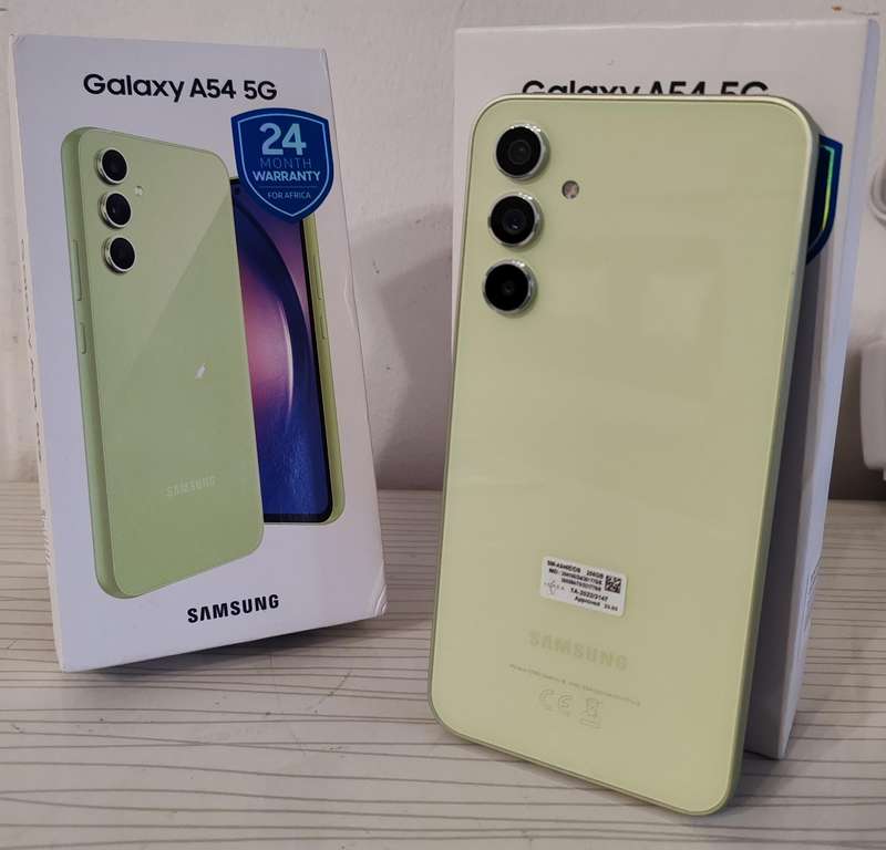 Samsung A54 5G 256GB Dual Sim - Awesome Lime