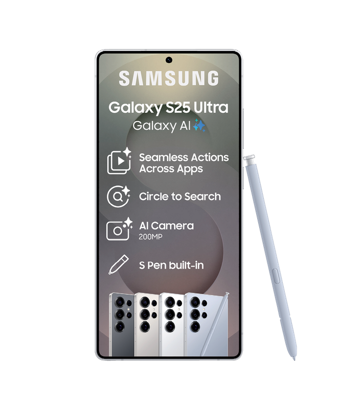 Samsung S25 Ultra 256GB Dual Sim - Including Impact Proof Cover and Screen Protector (Value R1000.00