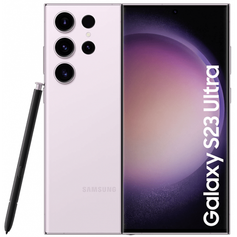 Samsung S23 Ultra 512GB Dual Sim - Lavender. Free MagSafe Cover + Screen Protector Worth R800.00