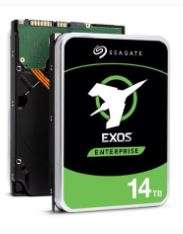 14TB Seagate Exos X16, 512e, SATA 6Gbs, 7200rpm, 3.5" LFF, High Performance Desktop Hard Drive