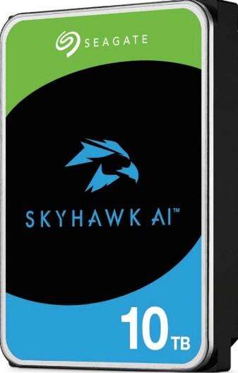 10TB Seagate Skyhawk AI, 3.5", 7200RPM, SATA-III, 256MB, Surveillance / AV Hard Drive