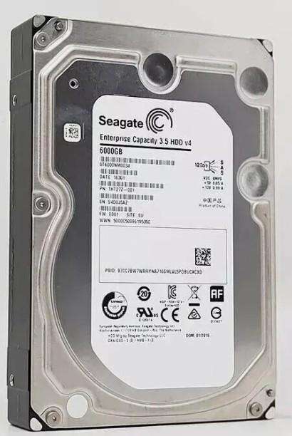 6TB Seagate, 3.5", SAS 12Gbs, 7200RPM, 128GB Cache, 512e, Enterprise HDD