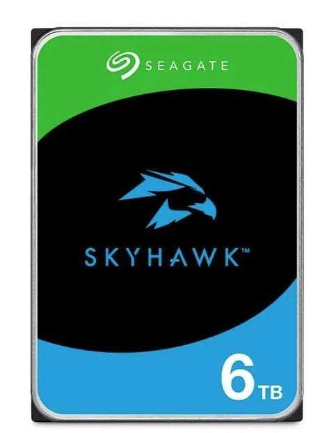 6TB Seagate Skyhawk, 3.5", SATA III, 6Gbs, 5400RPM, 256MB Cache, Interna HDD