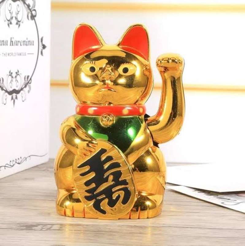 Golden Chinese Good Wealth Cat