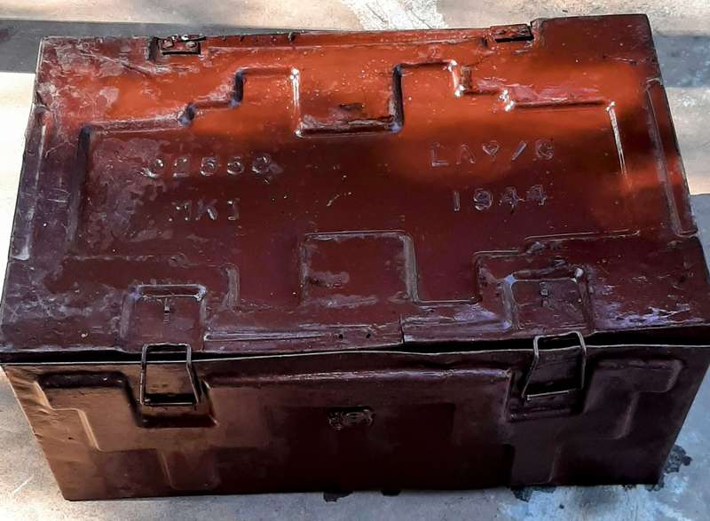 Ammo chest from 1944 Fair condition
