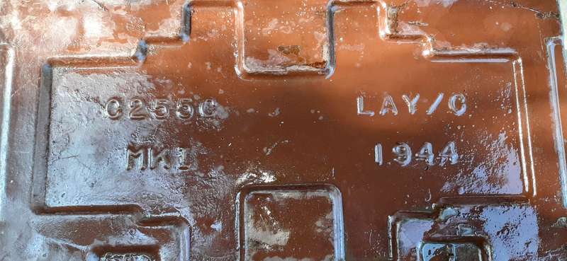 Ammo chest from 1944 Fair condition