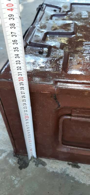 Ammo chest from 1944 Fair condition