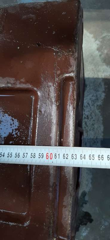 Ammo chest from 1944 Fair condition