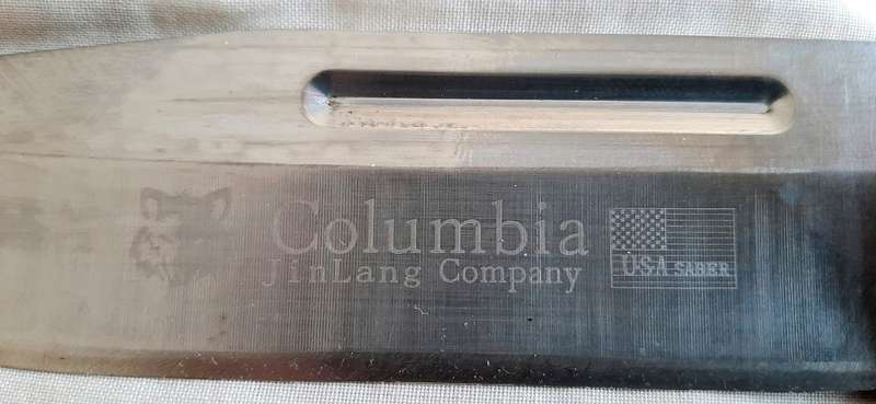Columbia USA Saber fixed blade hunting knife 30cm