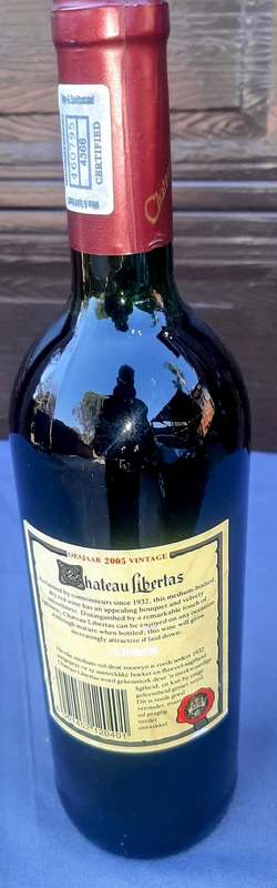 Chateau Libertas vintage 2005 wine