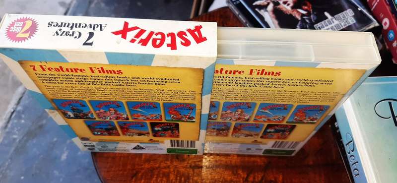 Asterix 7 crazy adventure movies.7 disc collectable