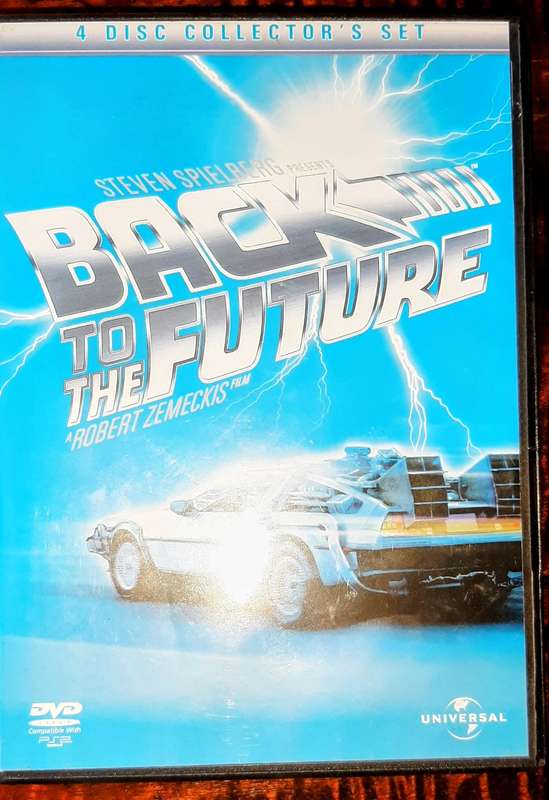 Back to the Future 4 disc collectors set dvd