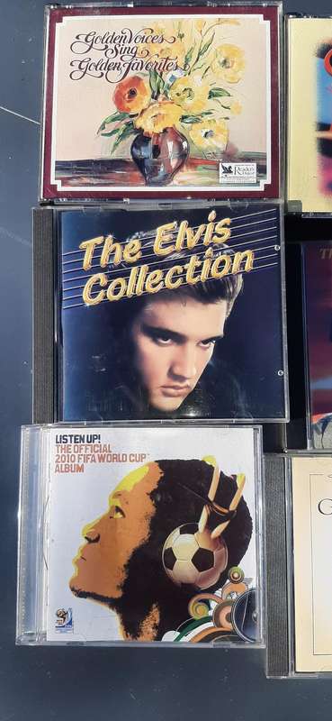 Variety of 12 musical cd's listed in description