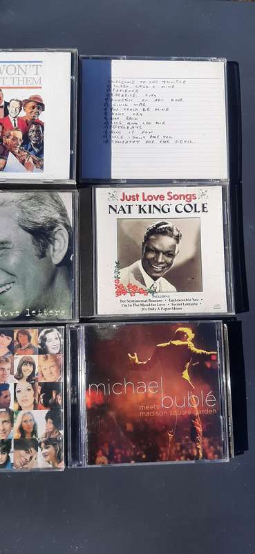 Variety of 12 musical cd's listed in description