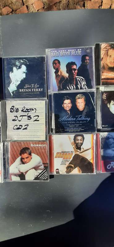 Variety of 12 music cd's listed in description