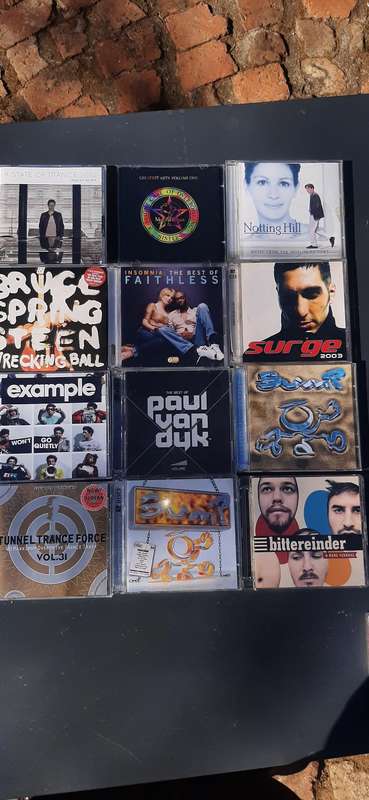 Variety if musical CD's all 12 for one price.