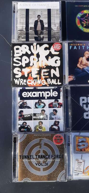 Variety if musical CD's all 12 for one price.