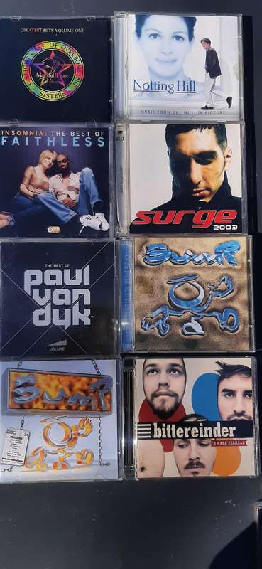 Variety if musical CD's all 12 for one price.