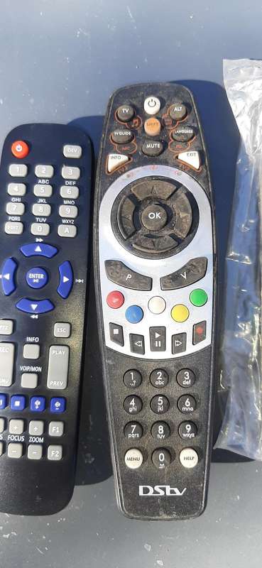 Dstv remote plus 3 new dvd remotes and other all for one price