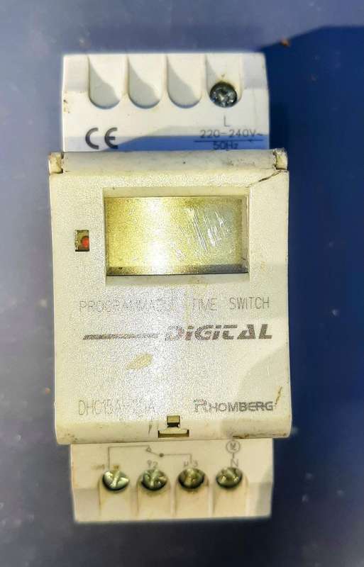Timer switch Rhomberg digital. AS IS.
