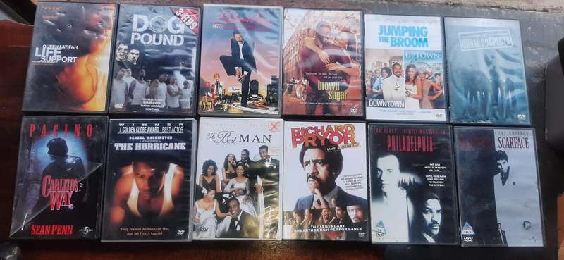 Selection of 24  dvd's movies of all sorts. Look at pics.