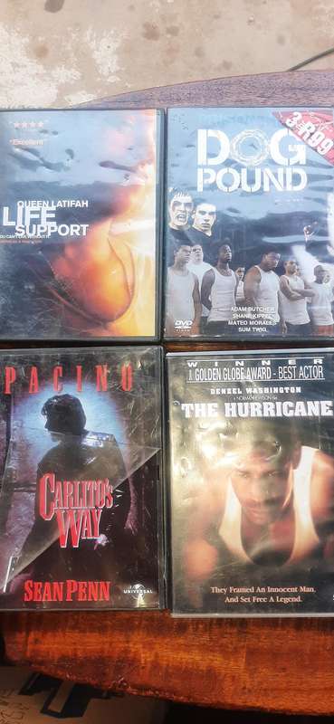 Selection of 24  dvd's movies of all sorts. Look at pics.