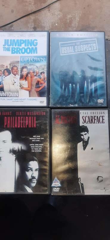 Selection of 24  dvd's movies of all sorts. Look at pics.